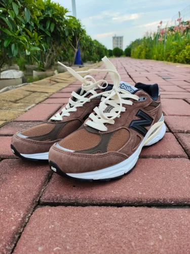 【💥한정판 연명】뉴발란스 x JJJ자운드 990v3 메이드 인 USA 몬트리올 브라운 M990JB3 photo review